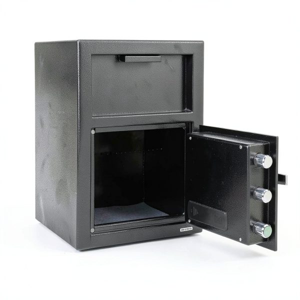 TROPOW Fireproof Waterproof Drop Slot Safe Alloy Steel-7