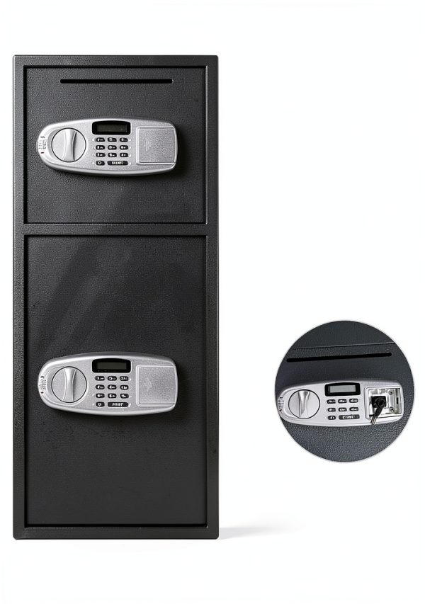 Giantex Digital Double Door Safe Alloy Steel Home Office-6