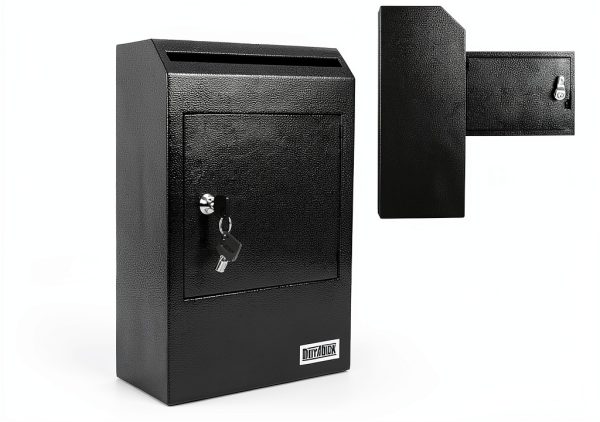 Durabox Wall Mount Drop Box Steel Secure Deposit Large-4