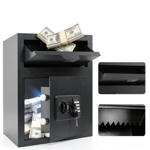 AltiKeep Drop Slot Safe Electronic Lock Fire Resistant-1