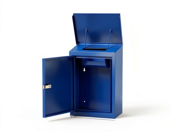 WeHere Key Drop Box Alloy Steel Waterproof Wall Mount-1