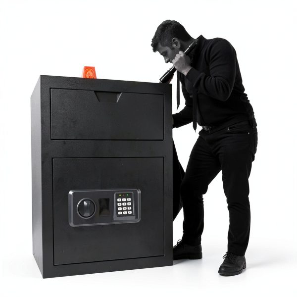 AltiKeep Drop Slot Safe Electronic Lock Fire Resistant-4