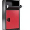 Meulbaty Package Drop Box Outdoor Secure Galvanized Steel-1
