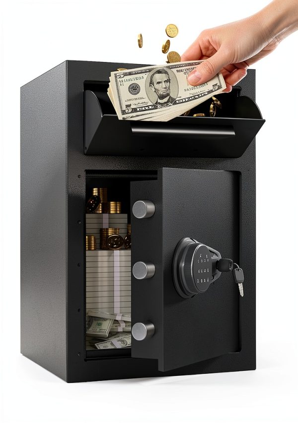 Clickoods Electronic Safe Heavy Duty Steel Alarm System-0