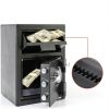 TROPOW Fireproof Waterproof Drop Slot Safe Alloy Steel-2