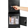 Durabox Wall Mount Drop Box Steel Secure Deposit Large-7