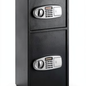 Giantex Digital Double Door Safe Alloy Steel Home Office-0