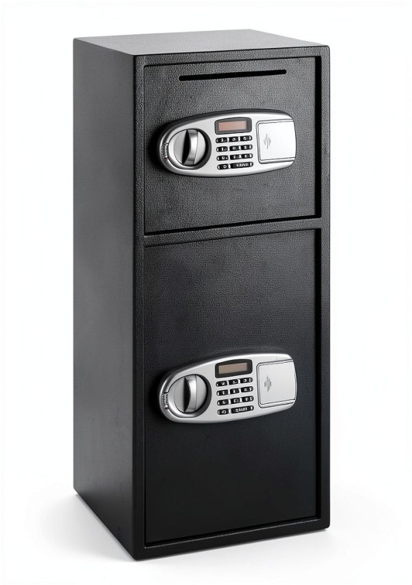 Giantex Digital Double Door Safe Alloy Steel Home Office-0