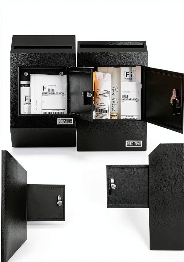 Durabox Wall Mount Drop Box Steel Secure Deposit Large-6