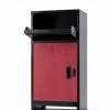 Meulbaty Package Drop Box Outdoor Secure Galvanized Steel-4