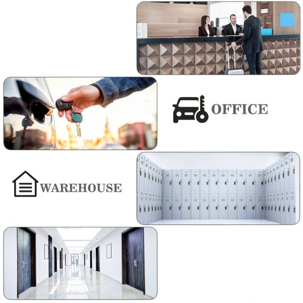 DiDiHere Key Drop Box Waterproof Steel Wall Mount Safe-5