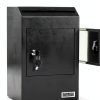 Durabox Wall Mount Drop Box Steel Secure Deposit Large-0