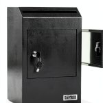 Durabox Wall Mount Drop Box Steel Secure Deposit Large-0