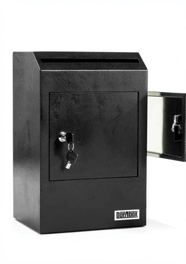 Durabox Wall Mount Drop Box Steel Secure Deposit Large-0