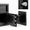 TROPOW Fireproof Waterproof Drop Slot Safe Alloy Steel-4