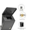 DiDiHere Key Drop Box Waterproof Steel Wall Mount Safe-3