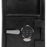 TROPOW Fireproof Waterproof Drop Slot Safe Alloy Steel-0