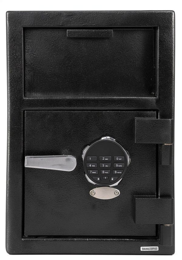 TROPOW Fireproof Waterproof Drop Slot Safe Alloy Steel-0