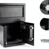 TROPOW Drop Safe Electronic Lock Heavy Duty Steel Security-4