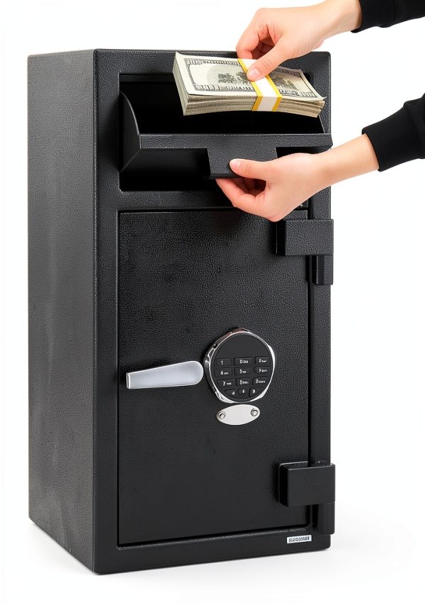 KOKEBREN Heavy Duty Fireproof Drop Safe Electronic Lock-6